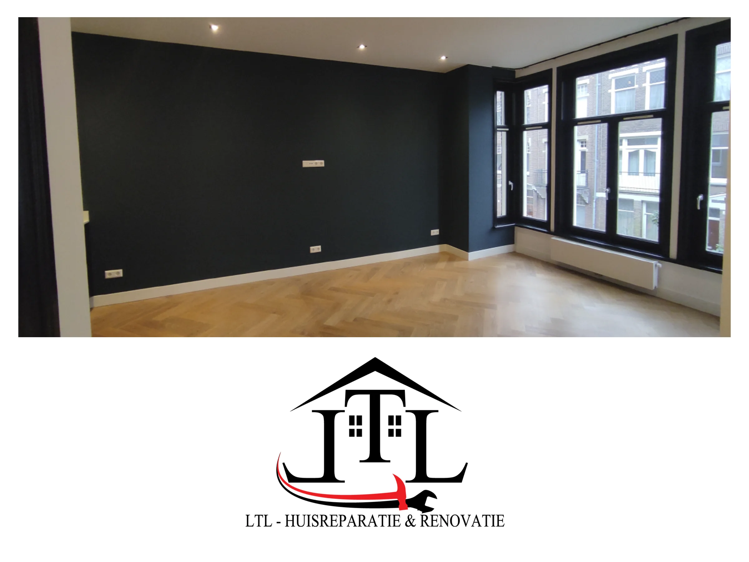 Schilderwerk in Amsterdam, afgerond project door LTL Huisreparatie & Renovatie